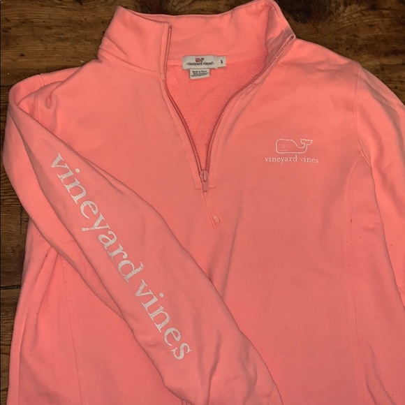 Pink Vineyard Vines Quarter Zip 🐳 - Picture 4 of 5